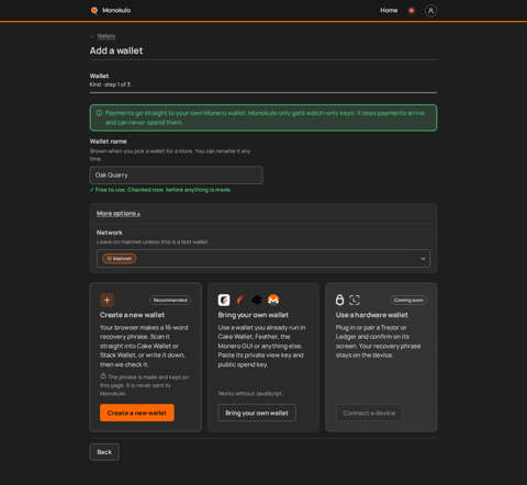 More options open 1280, As rendered, dark
