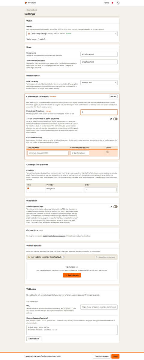 Store settings dirty, Desktop, light
