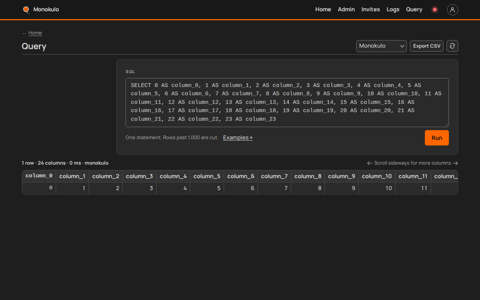 Query phone, Desktop, dark