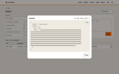Query expanded, Desktop, light