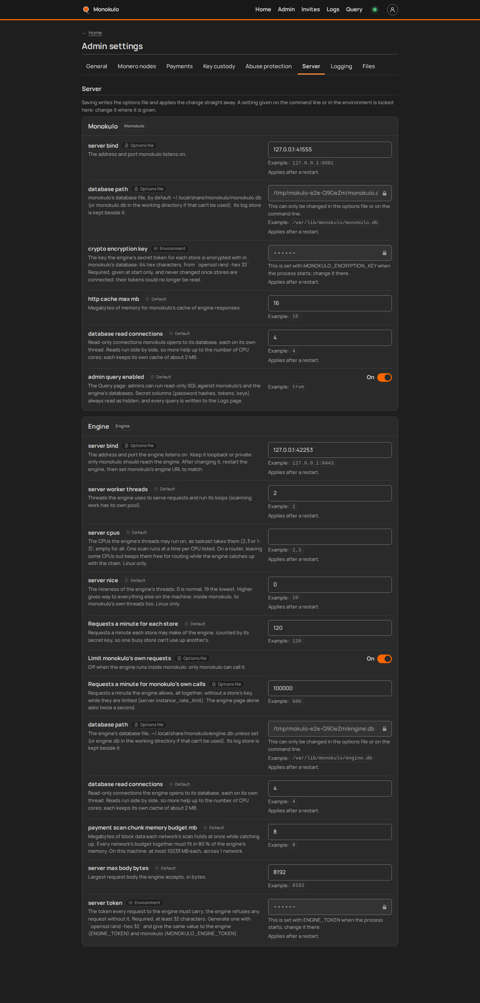 Server, Desktop, dark